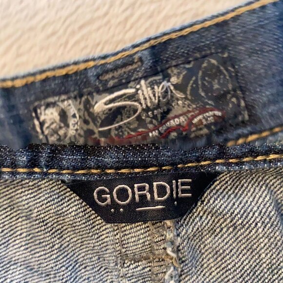 Silver Jeans Mens Jeans 42x32 Gordie Relaxed Fit Blue Denim 100% Cotton - Picture 6 of 11